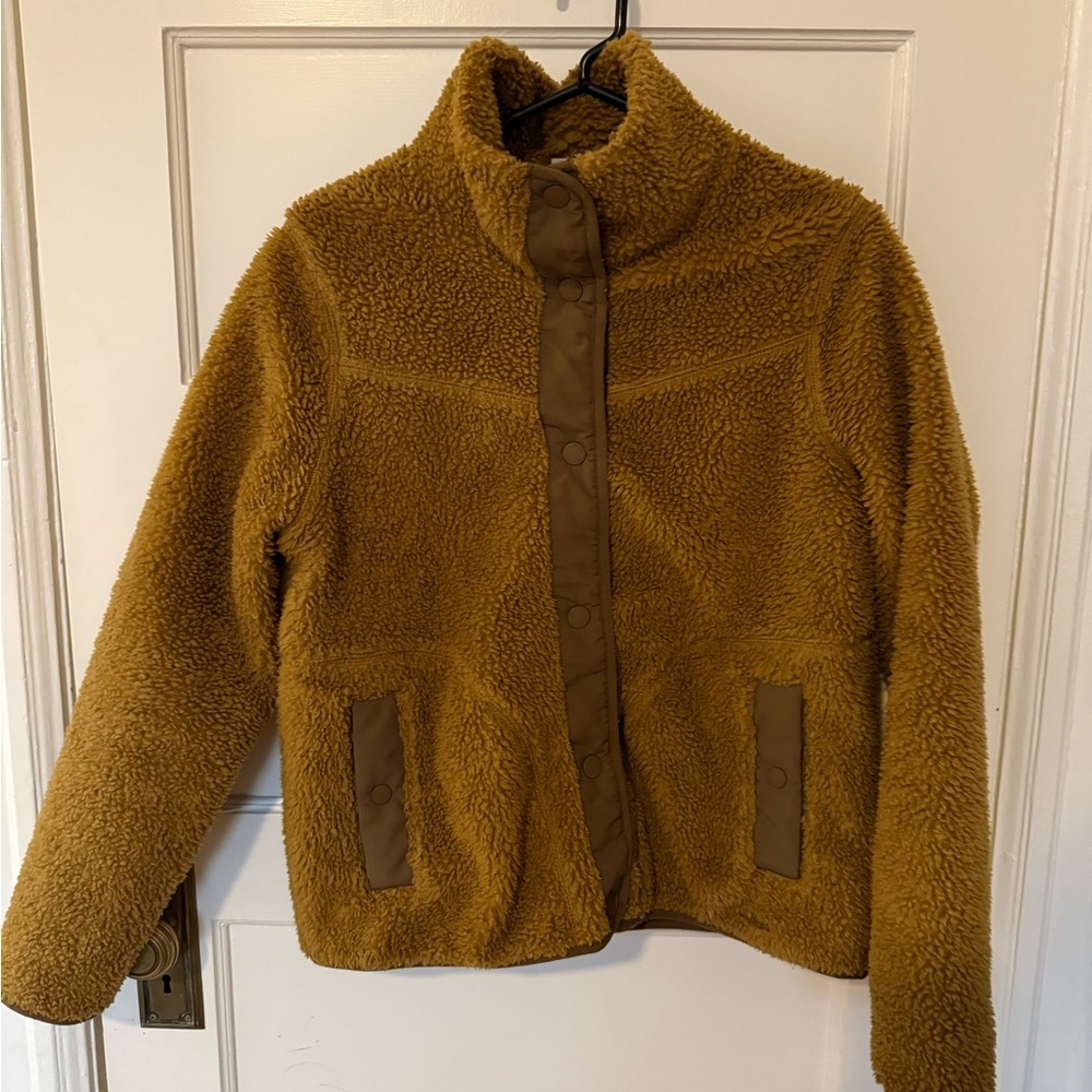 LL Bean Sherpa Jacket Size M